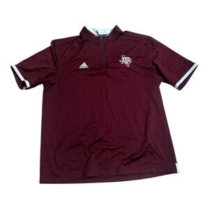 Texas A&M Adidas Maroon Men's Shirt